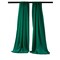 Pack of 2 Polyester Poplin Backdrop Drapes 96 x 58 Inch Semi-Opaque Event Panels